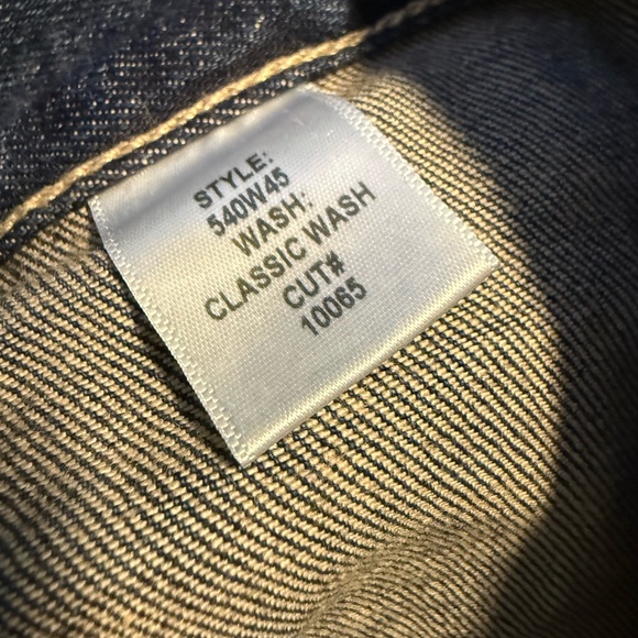 Nili Lotan Emerson Wide Barrel Leg Denim Jeans Pants-Classic Wash-Size 30 - Picture 15 of 15